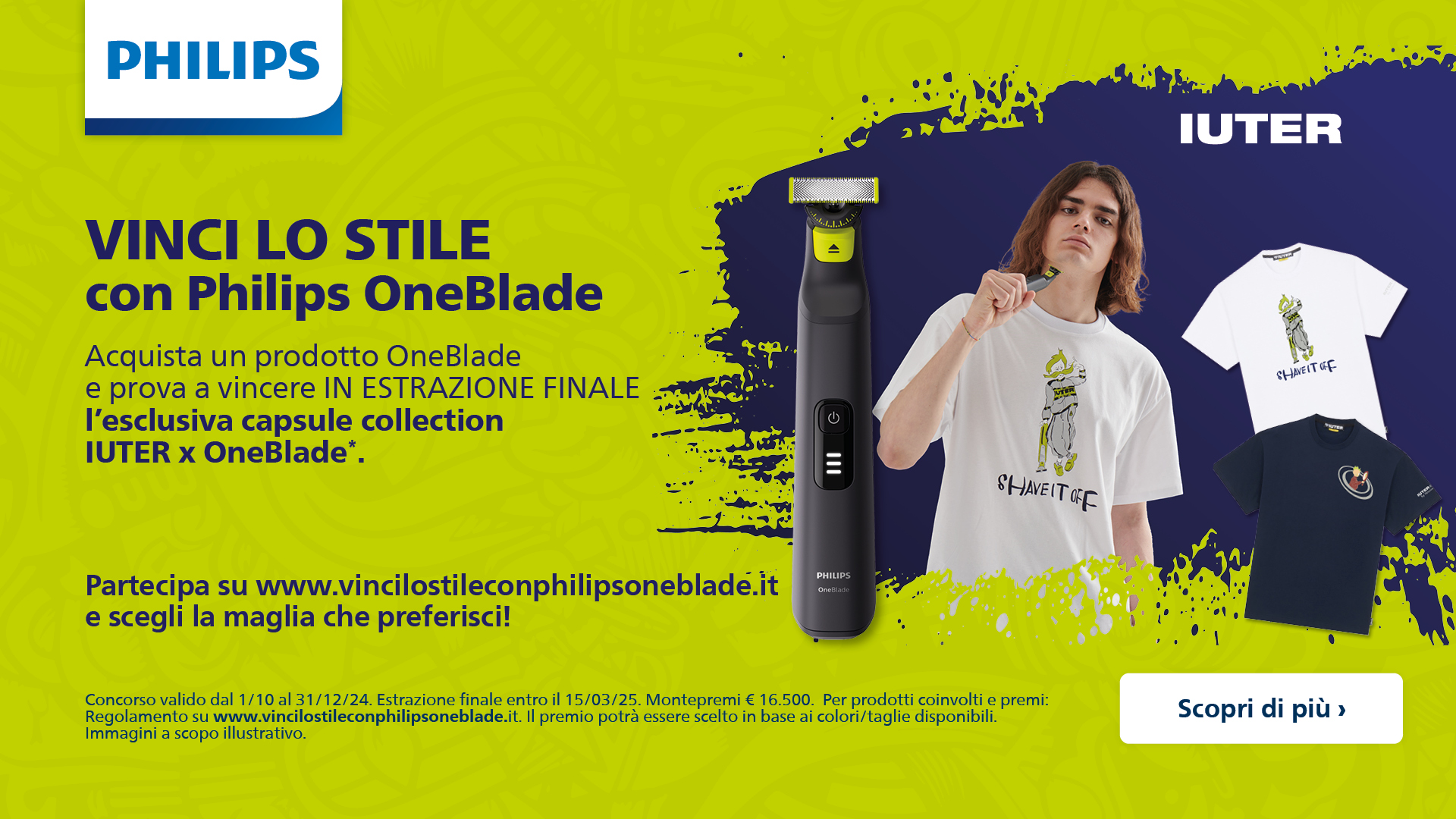 Promozione Philips rasoi OneBlade