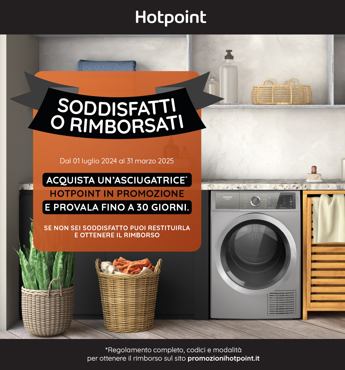 Cashback Hotpoint Soddisfatti o Rimborsati Hotpoint-ariston